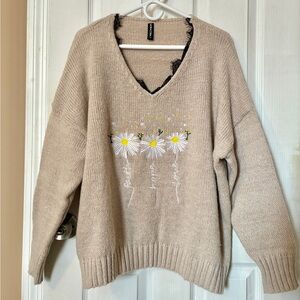 🌻3/$15🌻Oversized Faith Hope Love Noracora Sweater🌻🌻3/$15